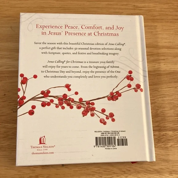 Jesus Calling for Christmas (devotions) - Picture 4 of 4